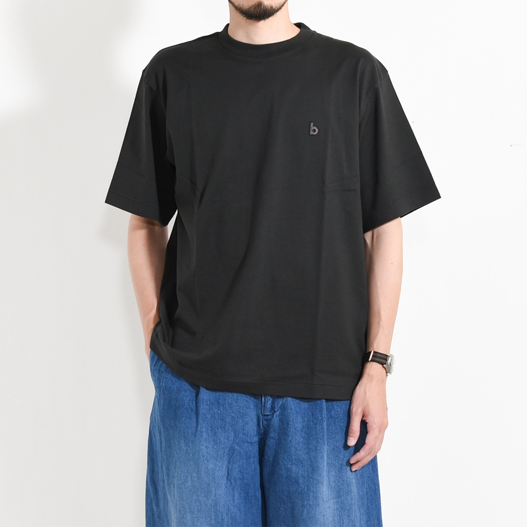 [bROOTS25S33S26C]blurhms ROOTSTOCK(ブラームスルーツストック) b Patch Tee STANDARD (bパッチTシャツスタンダード)の商品画像