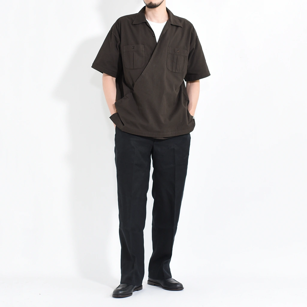 251OJ-SH12)OLD JOE(オールドジョー)ASYMMETRY FRONT TUNIC