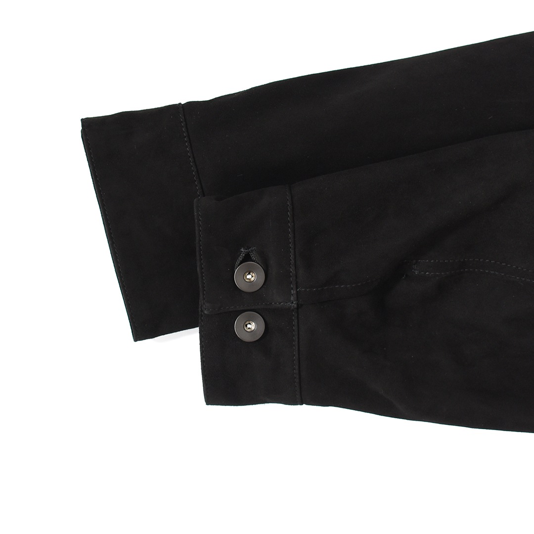 30% OFF】[m25c10bl01c]marka(マーカ) Goat Suede Suede Trucker