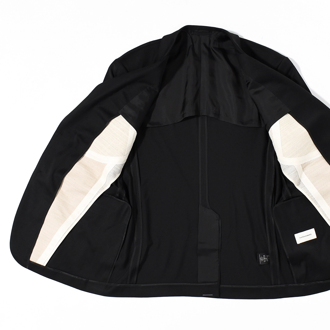 [a26a13jk01c]MARKAWARE (マーカウェア)Super 200's Wool Satin Guillaume Jacket(スーパー200'sウールサテンギヨームジャケット)の商品画像