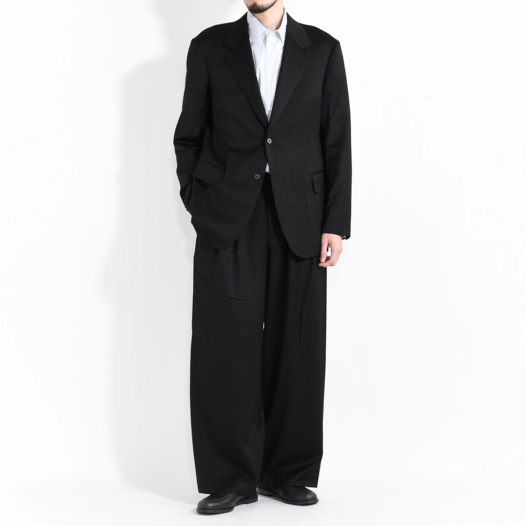 [a26a13jk01c]MARKAWARE (マーカウェア)Super 200's Wool Satin Guillaume Jacket(スーパー200'sウールサテンギヨームジャケット)の商品画像