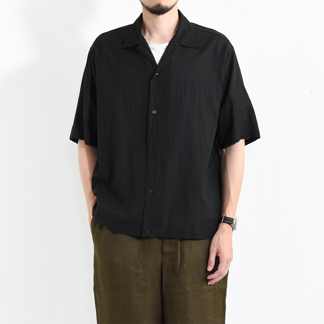 m26a16sh01b]marka(マーカ) Organic Cotton High Twisted Dobby Cloth
