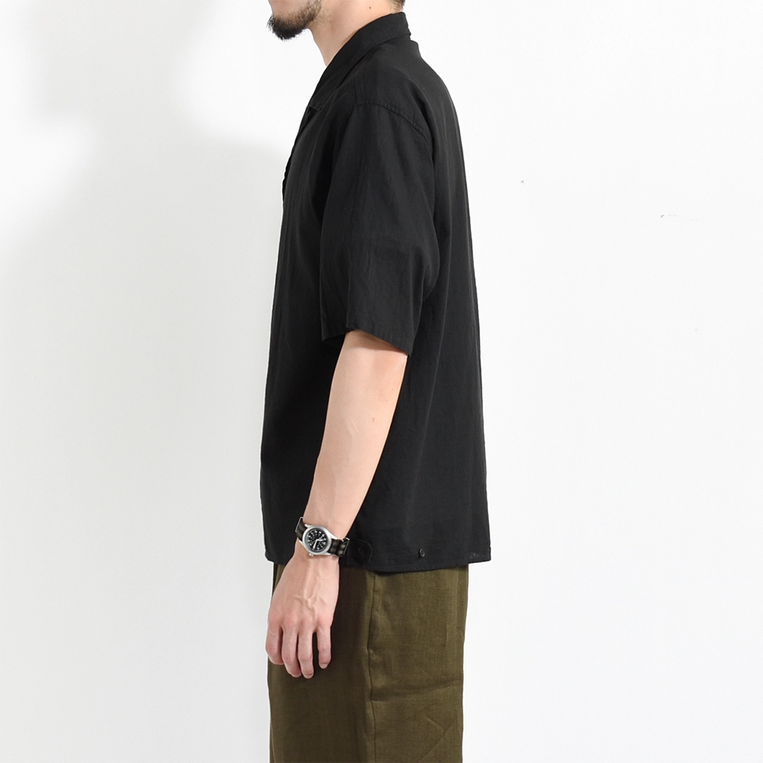 m26a16sh01b]marka(マーカ) Organic Cotton High Twisted Dobby Cloth