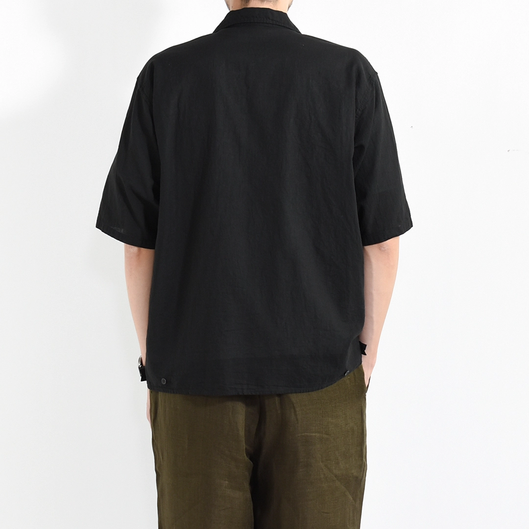 m26a16sh01b]marka(マーカ) Organic Cotton High Twisted Dobby Cloth