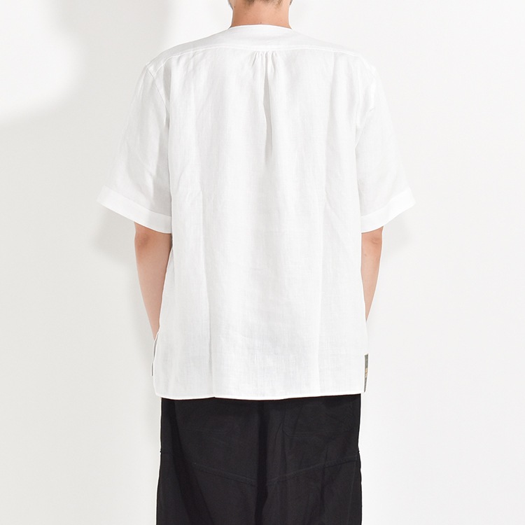 (231614)Handwerker(ハンドベーカー)HW short sleeve shirt / Linen(ハンドベーカーショートスリーブシャツ/リネン)の商品画像