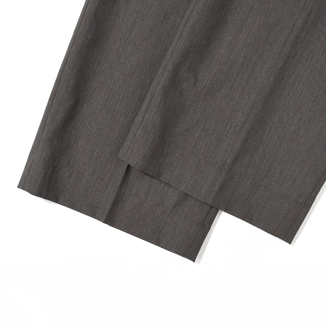 [m26c01pt02c]marka(マーカ) 2/60 Wool Tropical Melange Regular Fit Straight Trousers(ウールトロピカルメランジレギュラーフィットストレートトラウザーズ)の商品画像