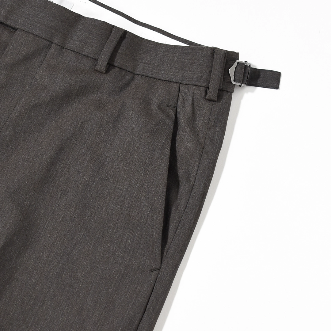 [m26c01pt02c]marka(マーカ) 2/60 Wool Tropical Melange Regular Fit Straight Trousers(ウールトロピカルメランジレギュラーフィットストレートトラウザーズ)の商品画像