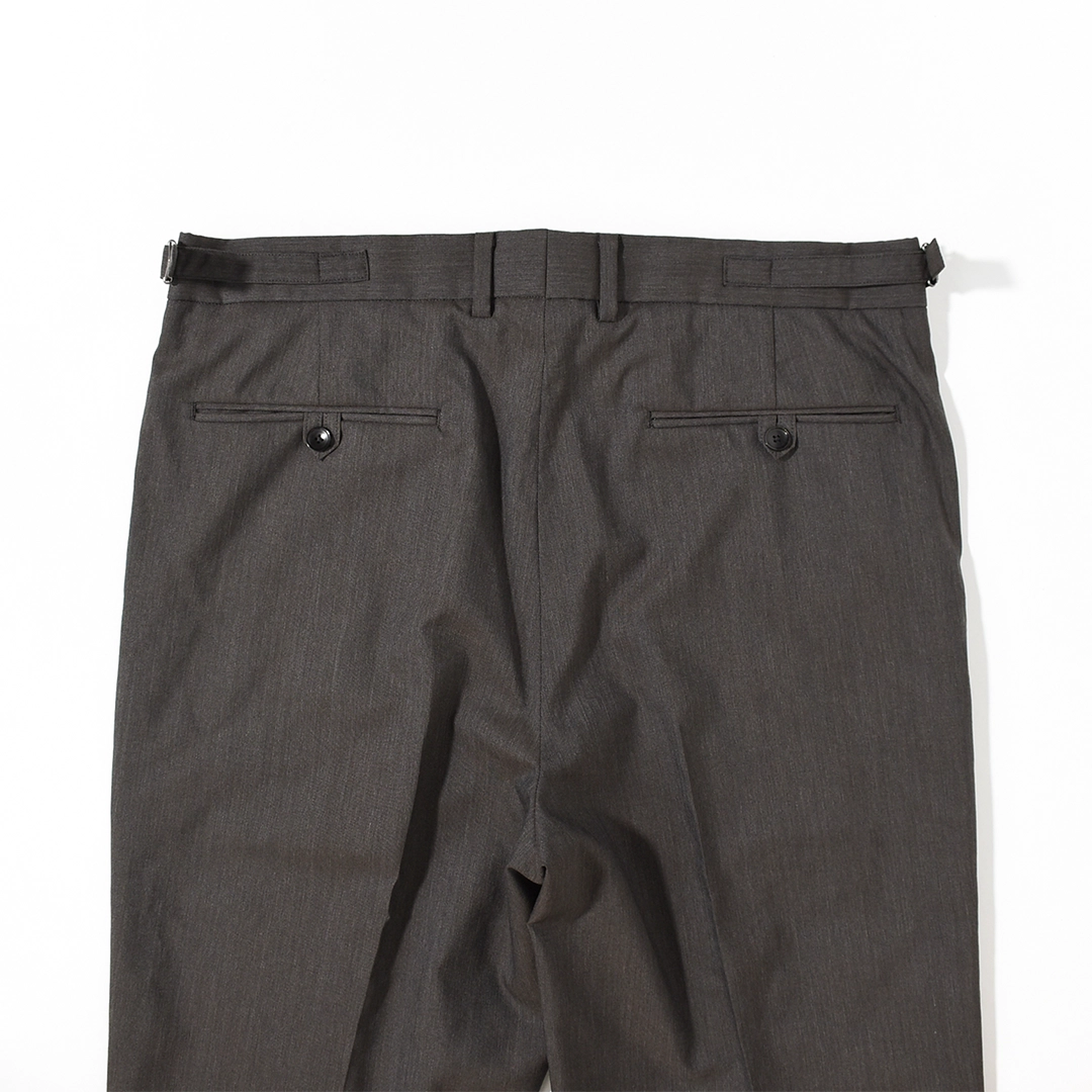 [m26c01pt02c]marka(マーカ) 2/60 Wool Tropical Melange Regular Fit Straight Trousers(ウールトロピカルメランジレギュラーフィットストレートトラウザーズ)の商品画像