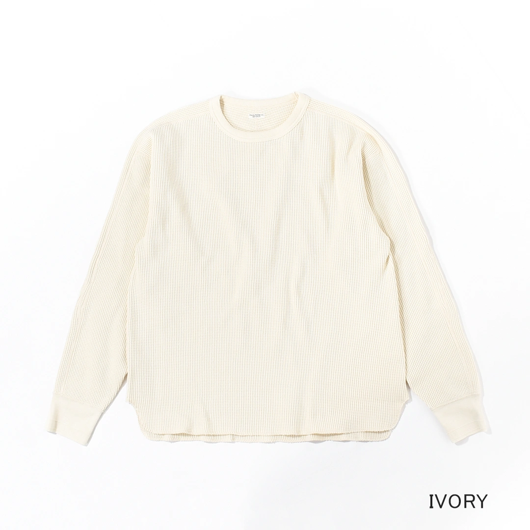 PMAU-CL01]PHIGVEL(フィグベル) Heavy Waffle Top(ヘビーワッフル