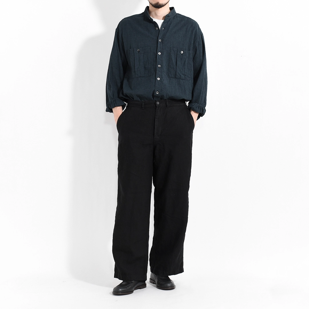 m26a19pt01c]marka(マーカ) 18/- Linen Canvas / U.S.Army Pants