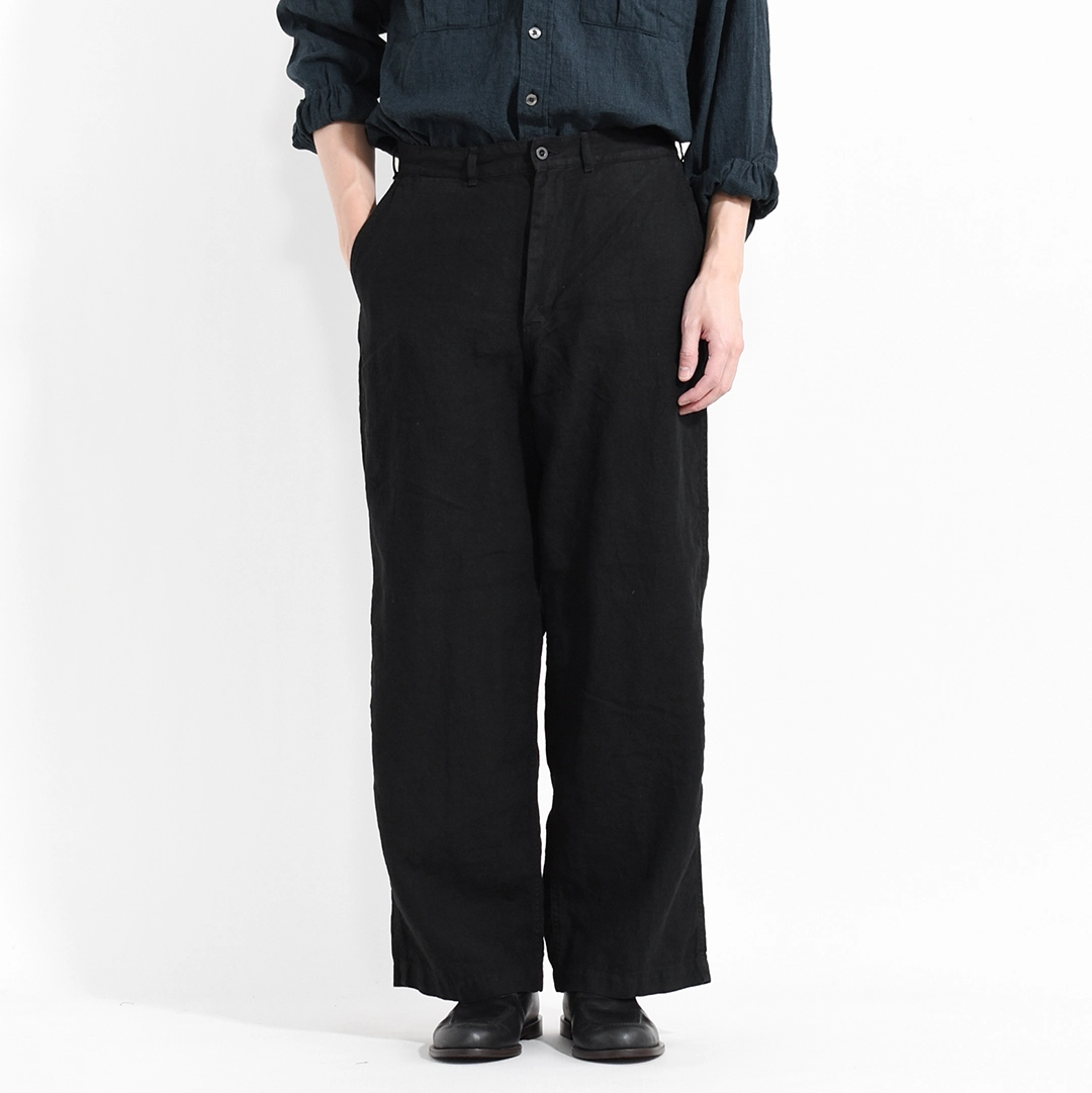 m26a19pt01c]marka(マーカ) 18/- Linen Canvas / U.S.Army Pants