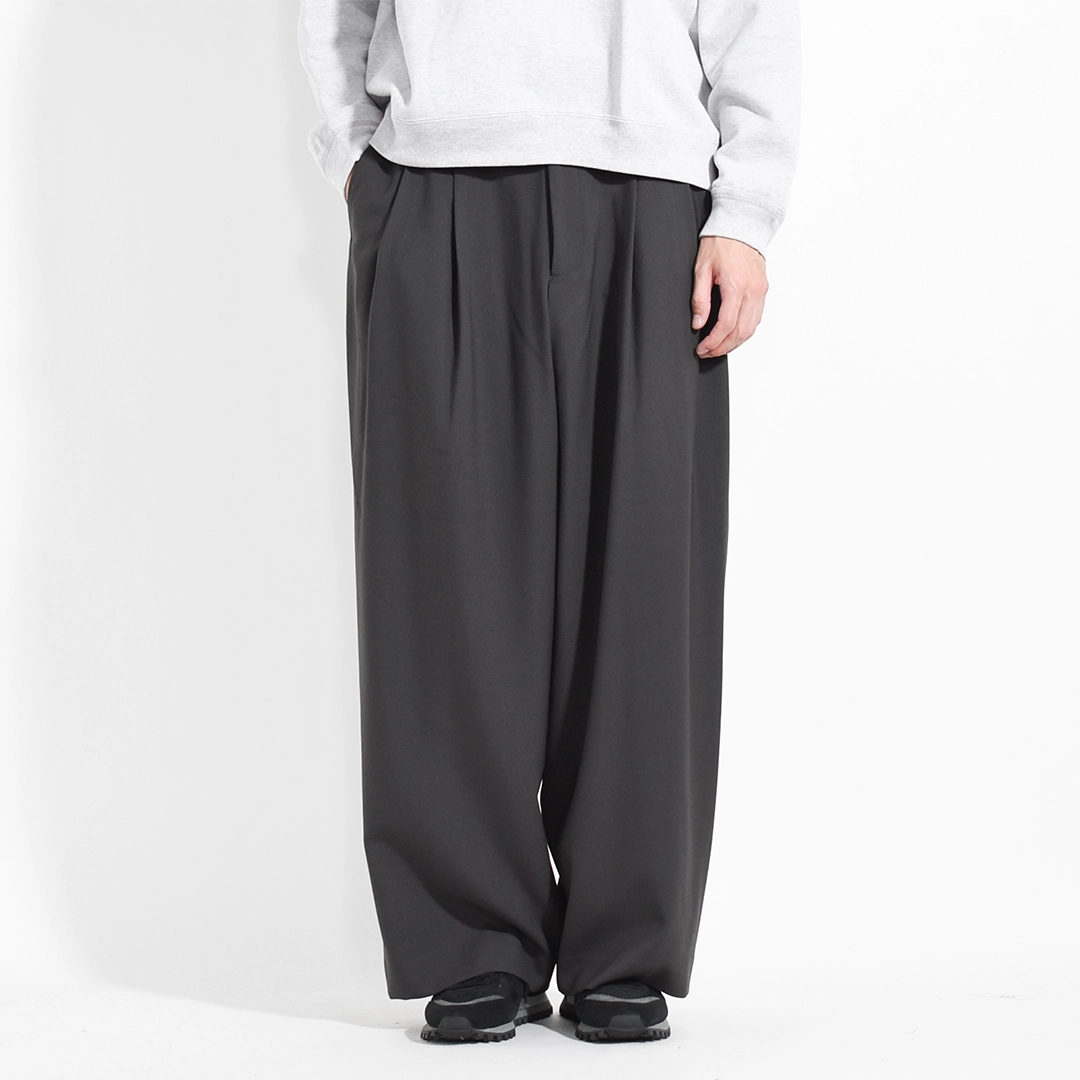 m26c06pt01c]marka(マーカ) Recycled Polyester Wool Gabardine Double