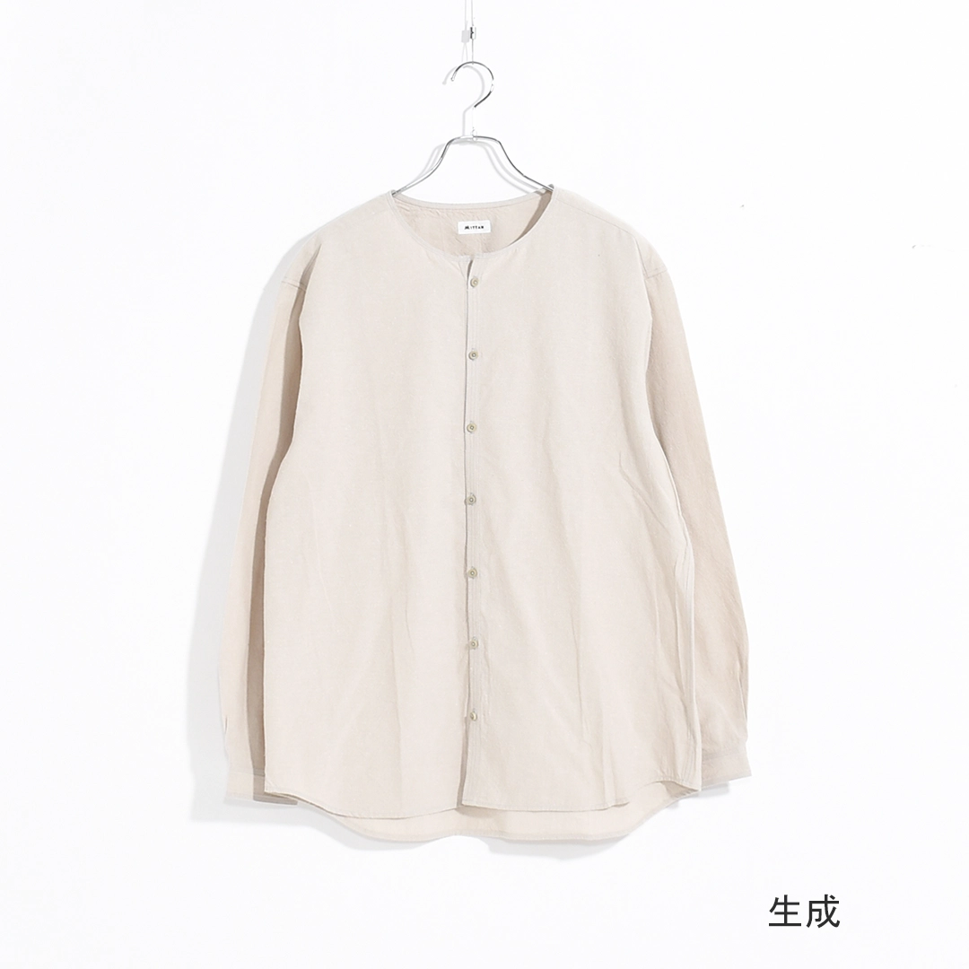 SH-147]MITTAN(ミタン/ミッタン)OC絹シャンブレーシャツ | MITTAN
