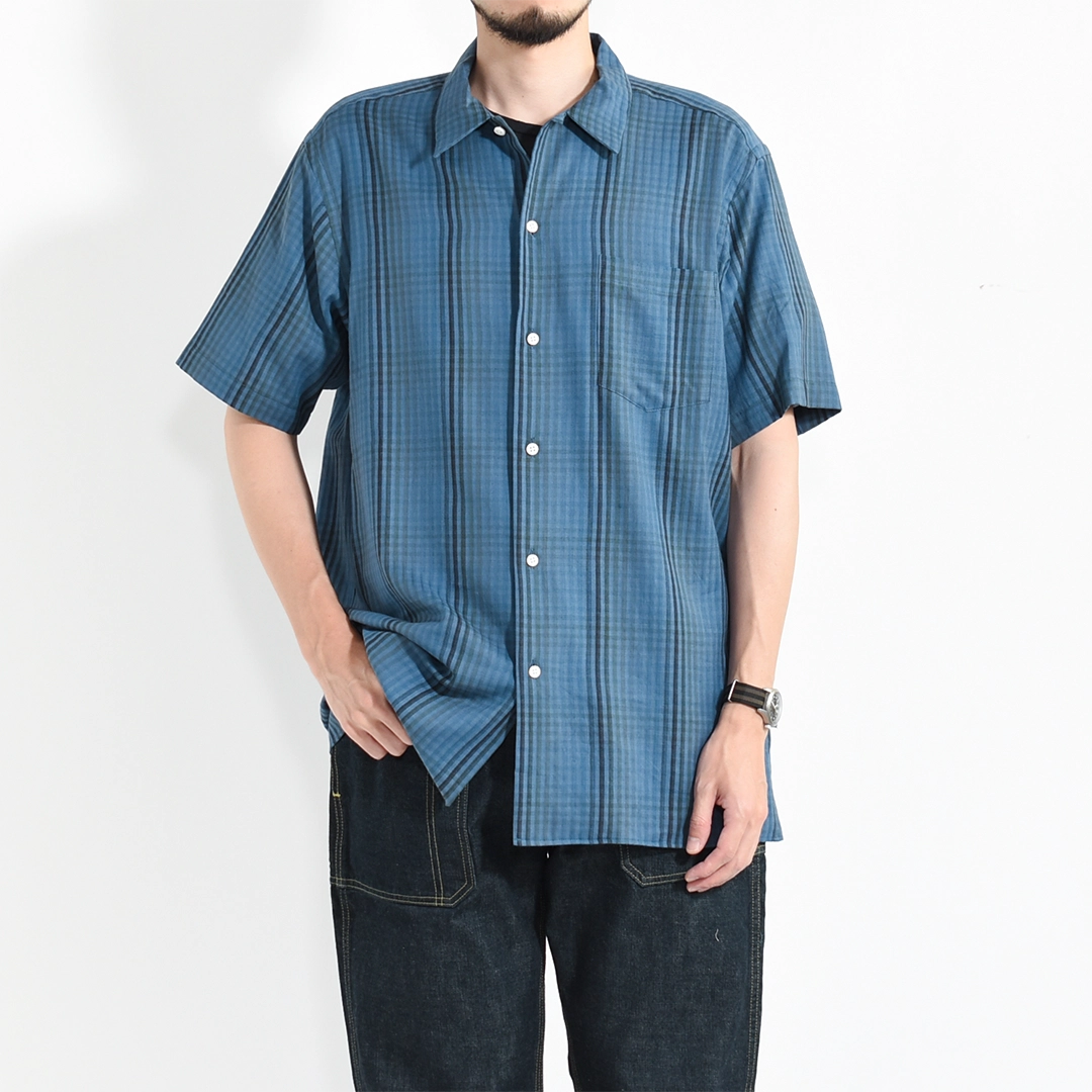 S-046-1]SUNNY ELEMENT(サニーエレメント)River Shirt S/S(リバー