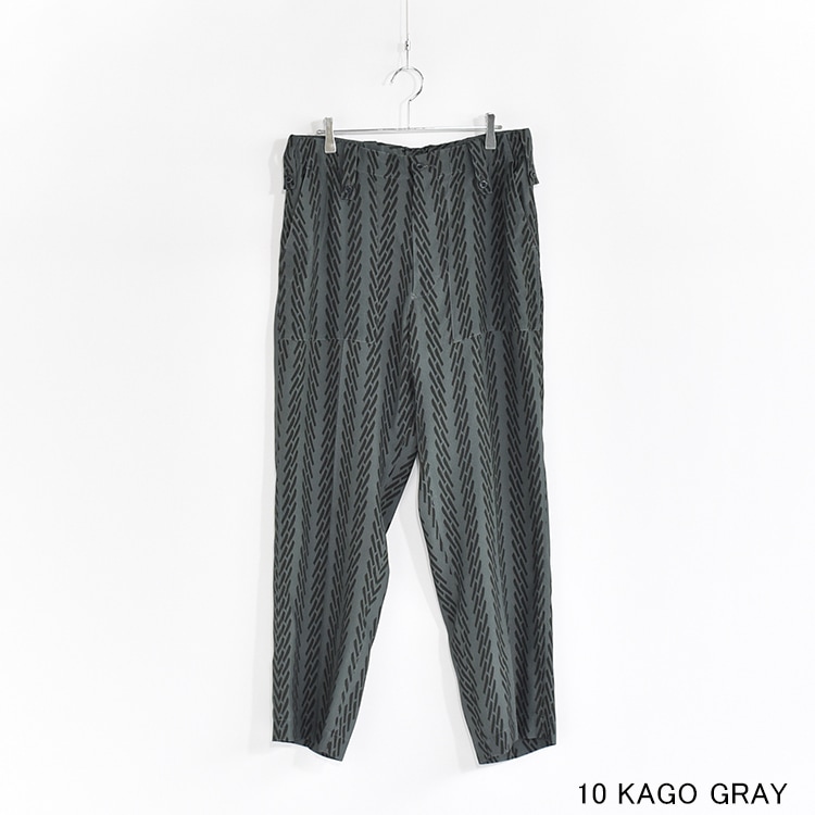 [124-61-011cb]SOCIETY OF LOCAL ARTS(ソサエティオブローカルアーツ)STRING LOUNGE TROUSERS(ストリングラウンジトラウザース)の商品画像