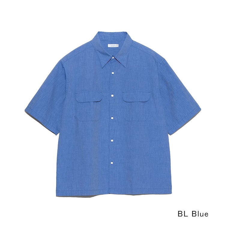 【nanamica】Open Collar End On End Shirt Open Collar End On End Shirt – nanamica NEW YORK