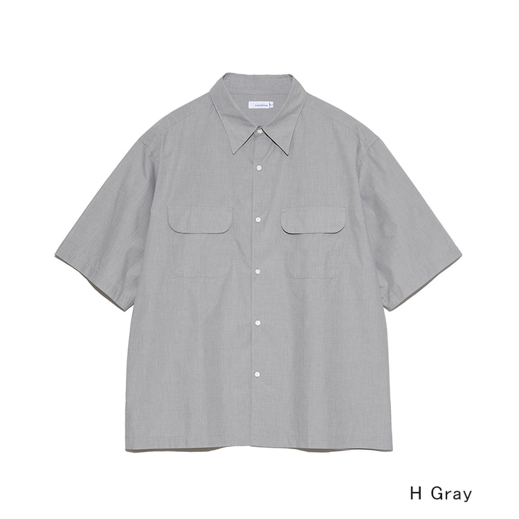 【nanamica】Open Collar End On End Shirt nanamica / Open Collar End On End Shirt