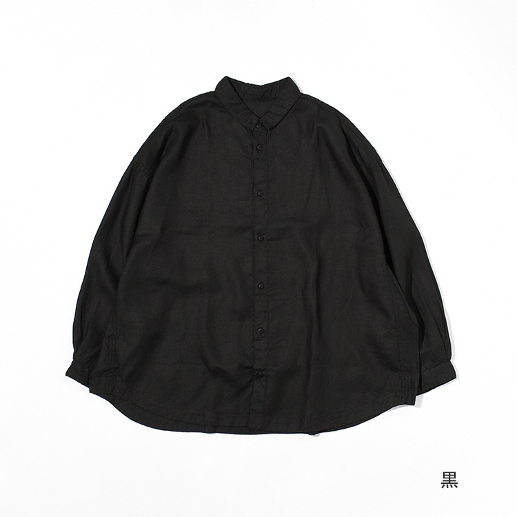 [SH-121]MITTAN(ミタン/ミッタン)やわらか大麻ビッグシャツの商品画像