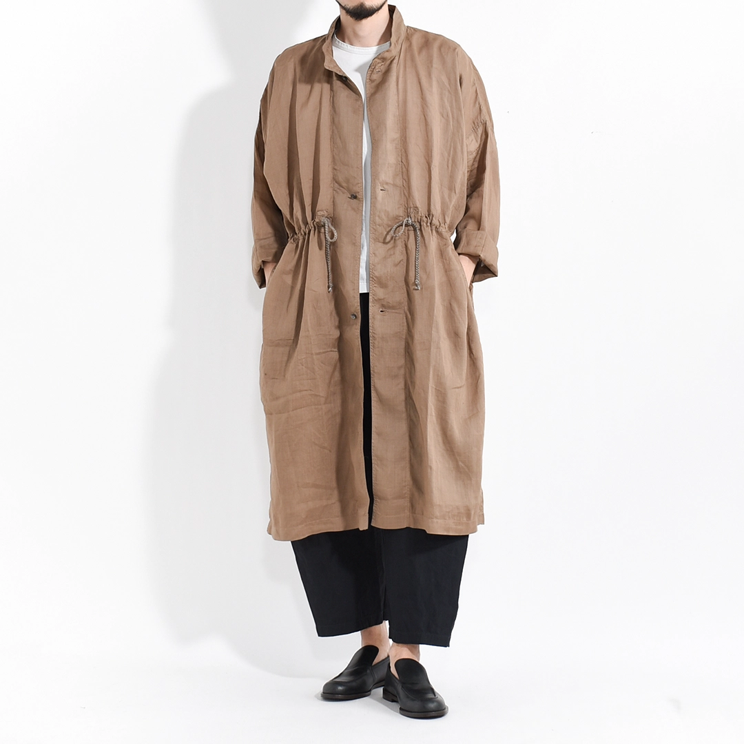 CT-52DC]MITTAN(ミタン/ミッタン)ラミーシルクコート(草木濃染