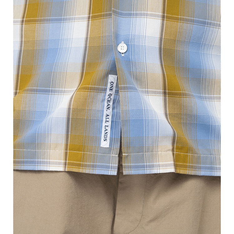 50% OFF】[S25SG076]nanamica(ナナミカ) Open Collar Pique S/S