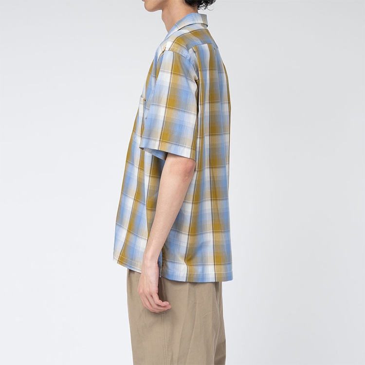 50% OFF】[S25SG076]nanamica(ナナミカ) Open Collar Pique S/S Shirt