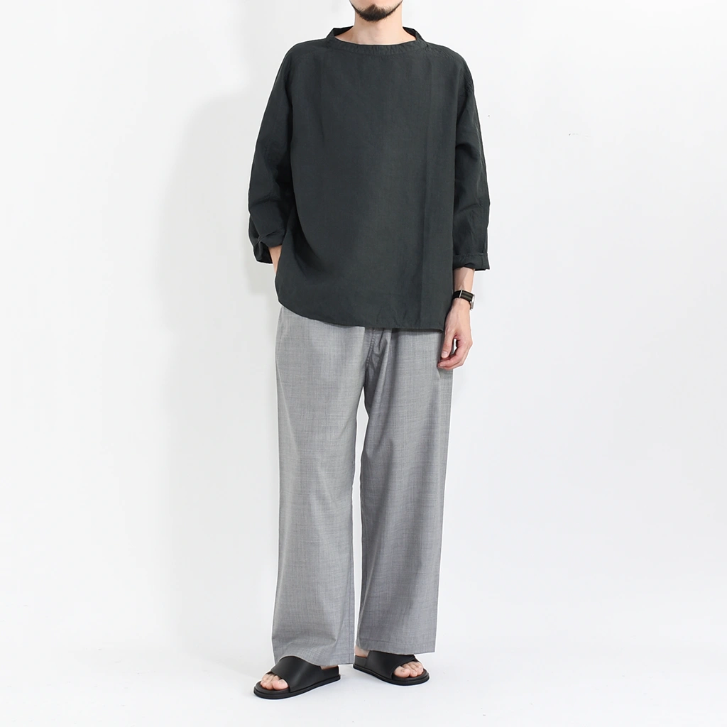 SH-159]MITTAN(ミタン/ミッタン)大麻長袖プルオーバー高密度 | MITTAN