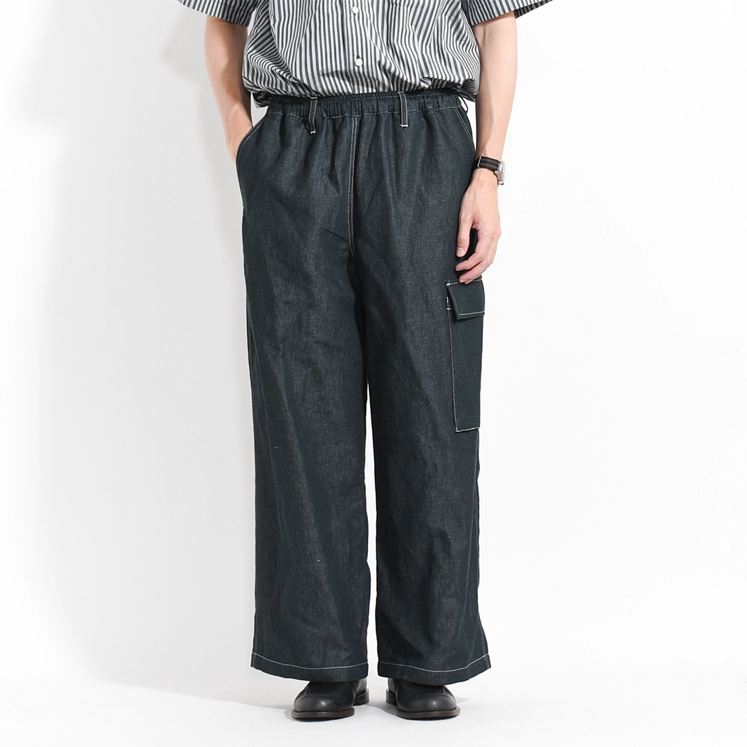 [97-IO]Ithe(イザ)No.97-IO Denim Cargo Pants(デニムカーゴパンツ)の商品画像