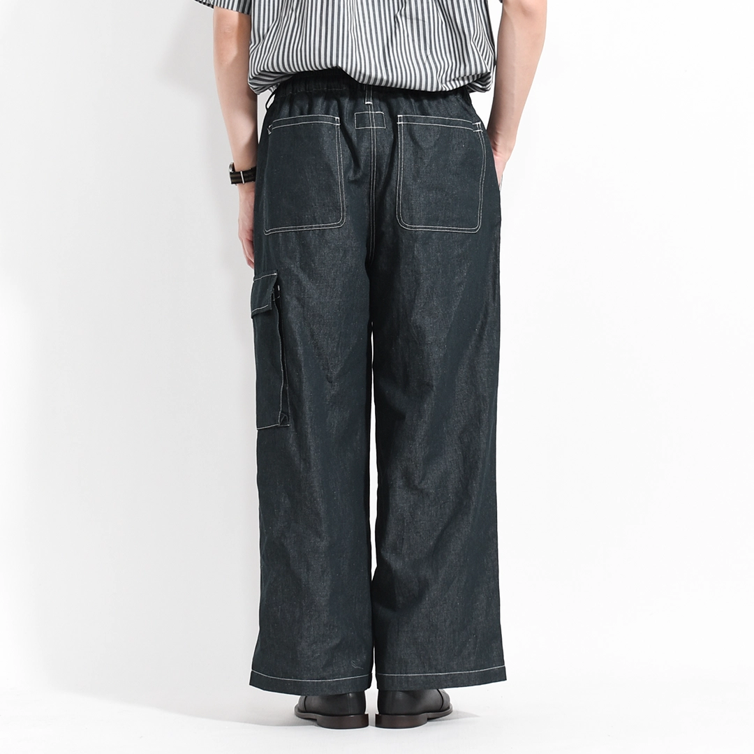 97-IO]Ithe(イザ)No.97-IO Denim Cargo Pants(デニムカーゴパンツ