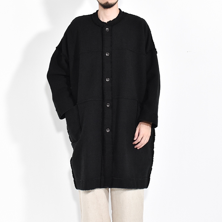 【美品/タグ付き】MITTAN ガラ紡コート　CT-14 濃紺 美品/タグ付き】MITTAN ガラ紡コート CT-14 濃紺 アウター