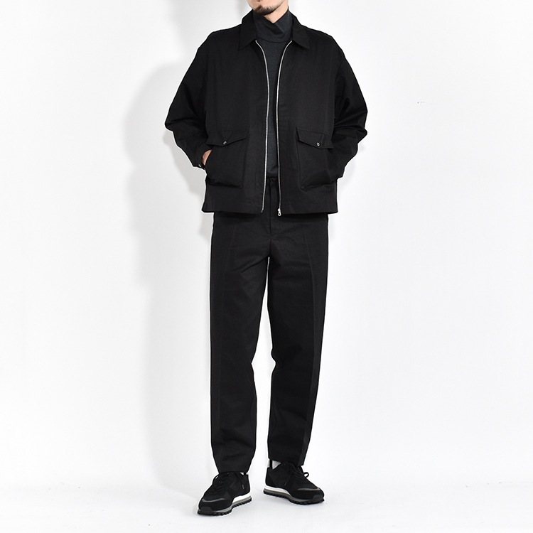 78-IO]Ithe(イザ)「No.78-IO」Cotton Linen Blouson(コットン