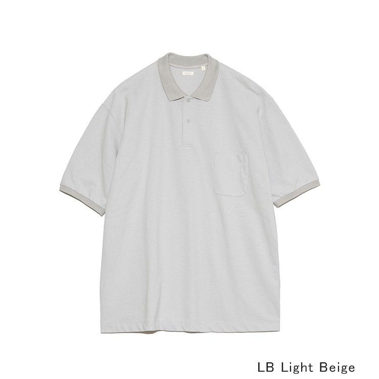 <新品>レディース サイズ0/S相当　ナナミカ　半袖ポロシャツ　ネイビー　日本製 nanamica - <新品>レディース サイズ0/S相当 ナナミカ 半袖