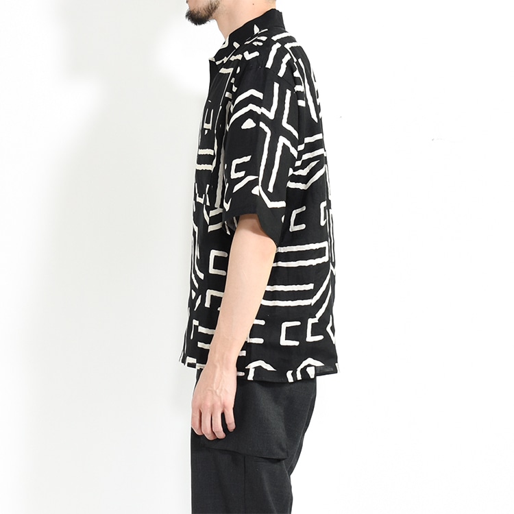 20% OFF】[m25b01sh02b]marka(マーカ) LINEN TROPICAL OPEN