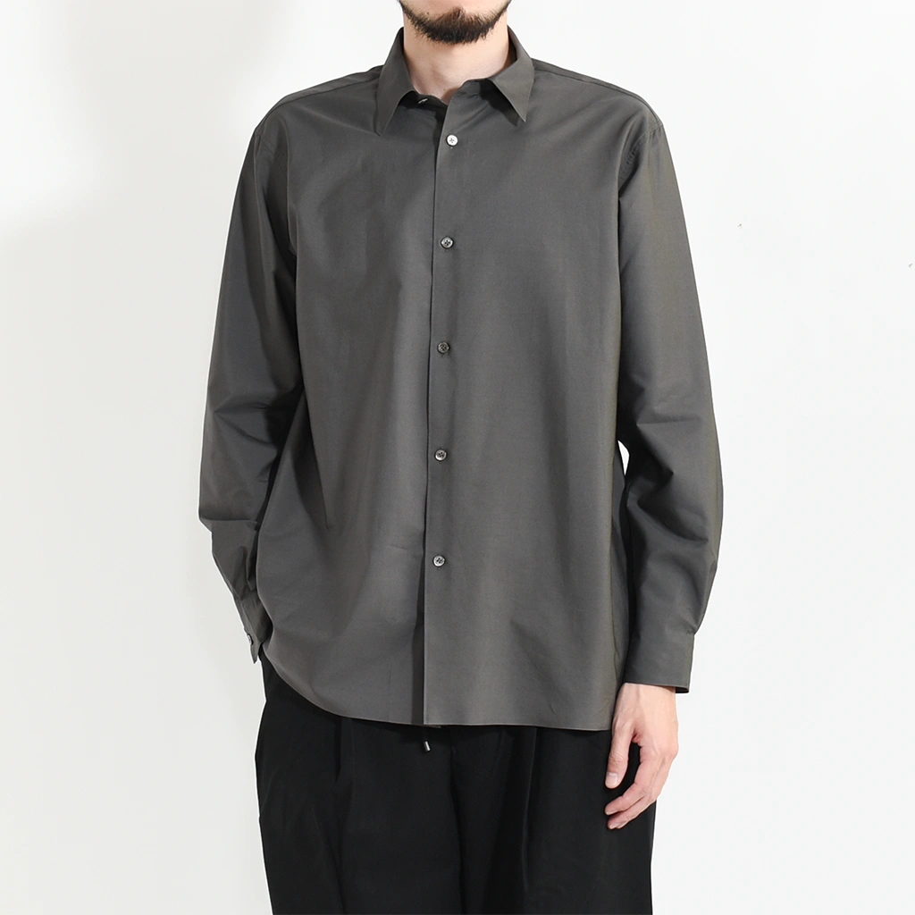 30% OFF】(km251sh02a)KIMURA(キムラ/木村)No Pinhole Shirt L/S(ノー
