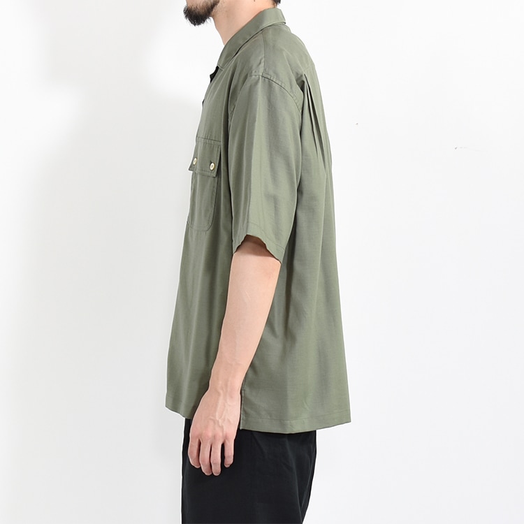30% OFF】[ULSH59-KA198]ULTERIOR(アルテリア)SILKY SOFT TWILL O/C