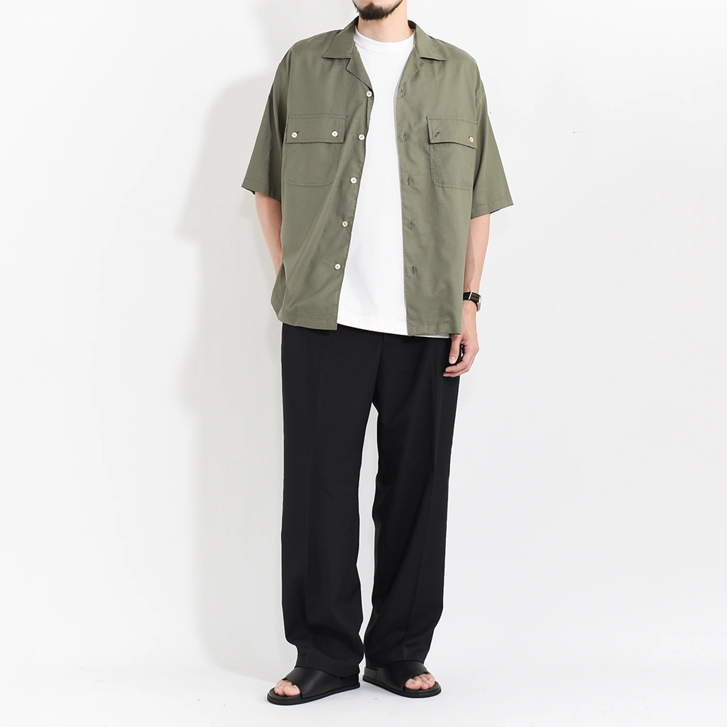 【30% OFF】[ULCS92-KA168]ULTERIOR(アルテリア) SUVN SUEDED TENJIKU SLEEVELESS TEE (スヴィンスエード天竺スリーブレスT)[OUTLET]の商品画像