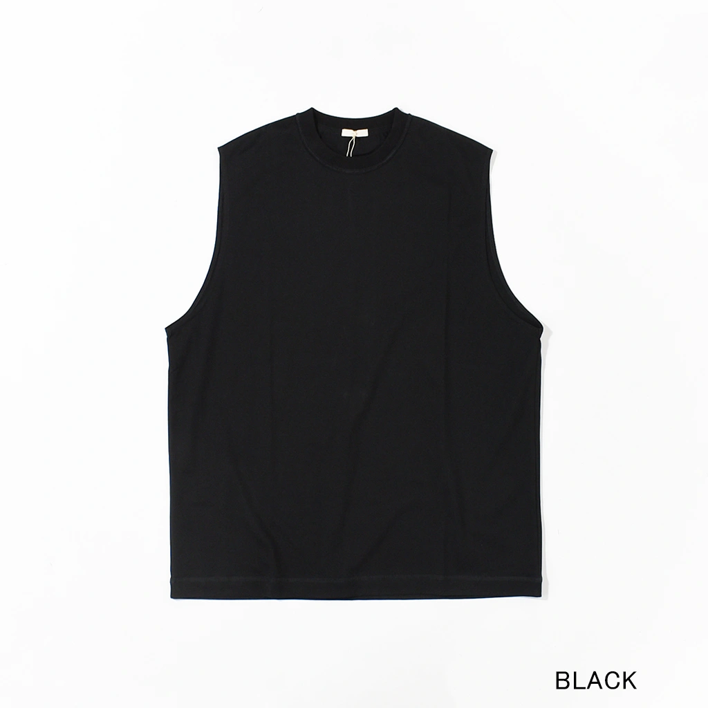 【30% OFF】[ULCS92-KA168]ULTERIOR(アルテリア) SUVN SUEDED TENJIKU SLEEVELESS TEE (スヴィンスエード天竺スリーブレスT)[OUTLET]の商品画像