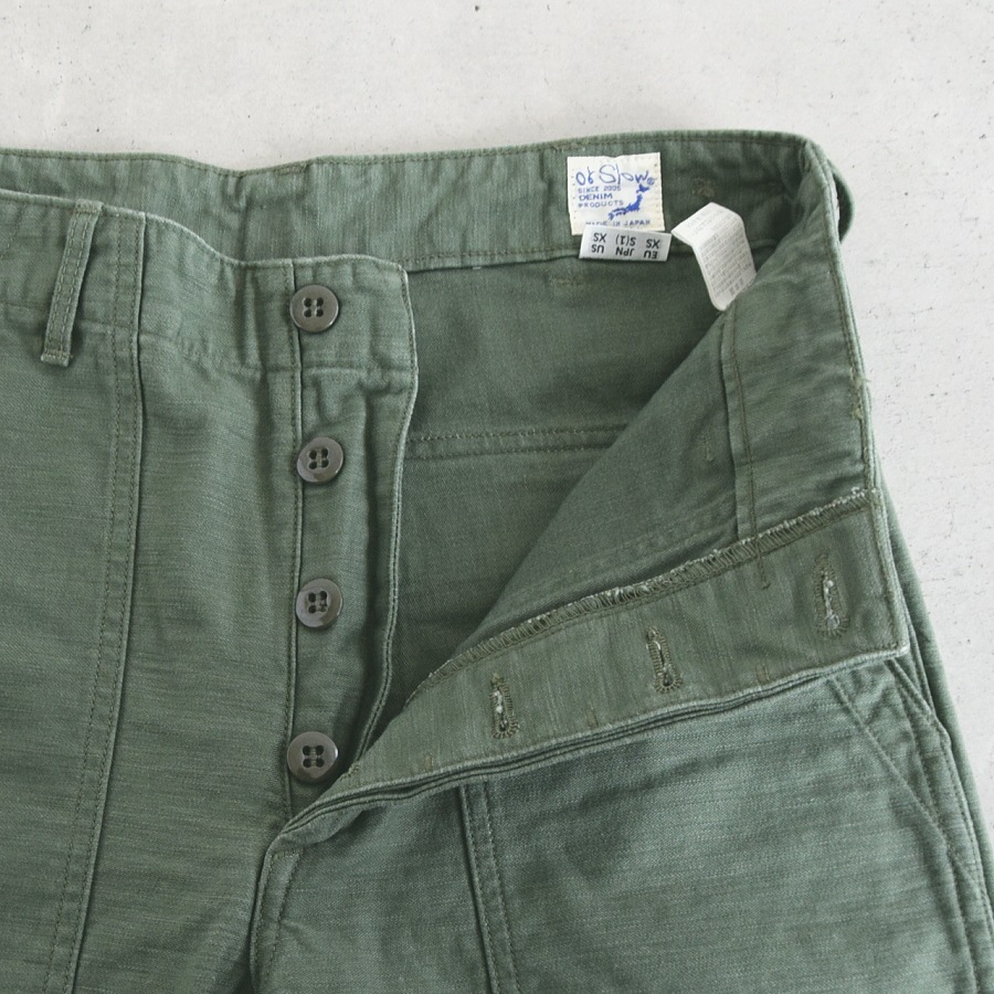 オアスロウ orSlow/US ARMY ファティーグパンツ ベイカーパンツ