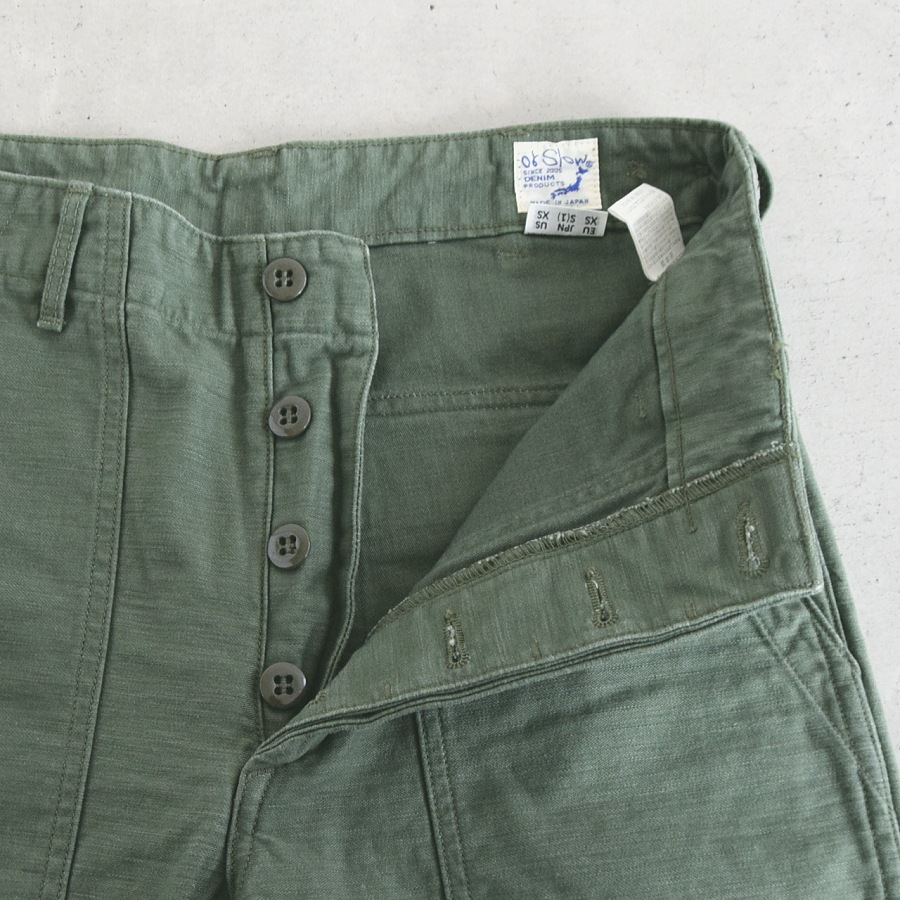 (01-5002-16) orslow (オアスロウ) MEN'S US ARMY FATIGUE PANTS (USアーミーファティーグパンツ/ベイカーパンツ)の商品画像