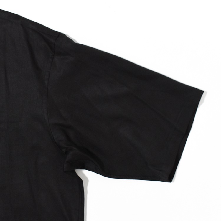 【30% OFF】[ULSH58-KA197]ULTERIOR(アルテリア)RAYON LINEN TWILL HALF-ZIP SHIRT(レーヨンリネンツイルハーフジップシャツ)【SUMMER SALE】の商品画像