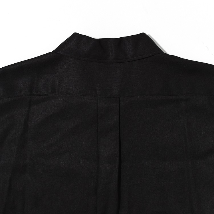 【30% OFF】[ULSH58-KA197]ULTERIOR(アルテリア)RAYON LINEN TWILL HALF-ZIP SHIRT(レーヨンリネンツイルハーフジップシャツ)【SUMMER SALE】の商品画像