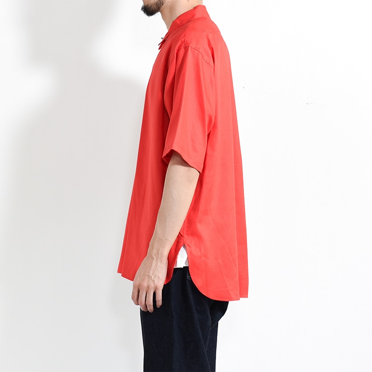 30% OFF】[ULSH58-KA197]ULTERIOR(アルテリア)RAYON LINEN TWILL HALF