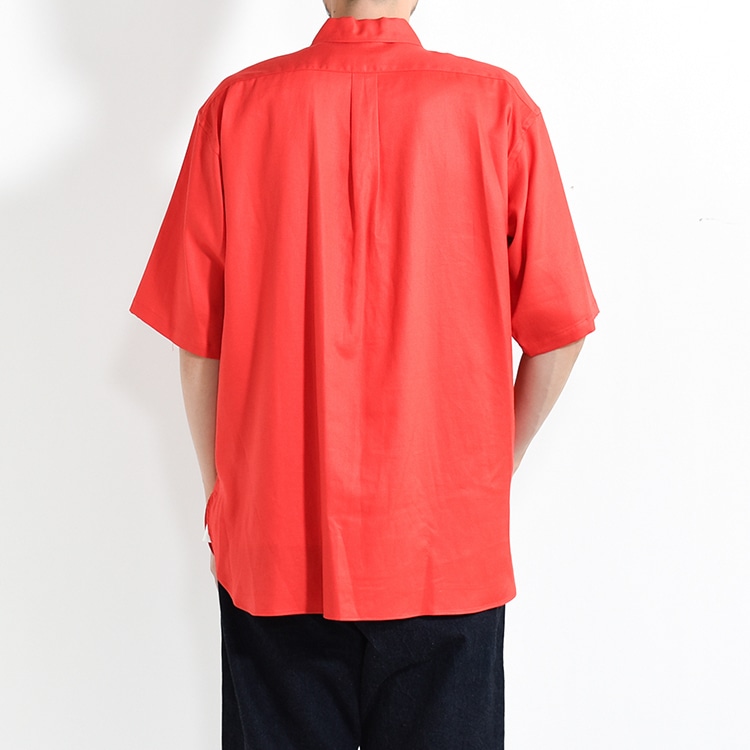 30% OFF】[ULSH58-KA197]ULTERIOR(アルテリア)RAYON LINEN TWILL HALF