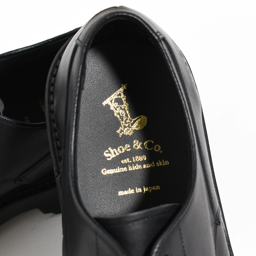 [831S]Shoe&Co. (シューアンドコー)U-Tip Derby Shoes  GORE-TEX(Uチップダービーシューズゴアテックス)の商品画像