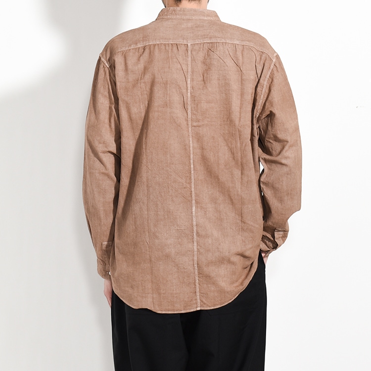 MITTAN カディシャツ 柿渋×墨 サイズ4【染め直し】 MITTAN｜SH