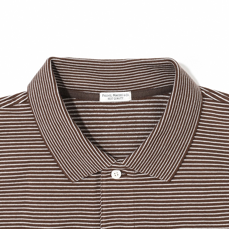 PMAT-CS01]PHIGVEL(フィグベル) Raschel Border Short Sleeve