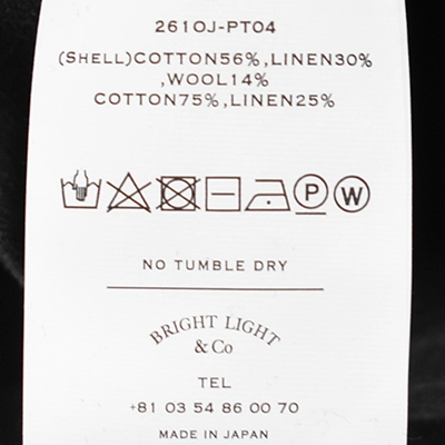 [261OJ-PT04]OLD JOE(オールドジョー) Double-Pleated Smarty Trousers(ダブルプリーテッドスマーティトラウザース)の商品画像