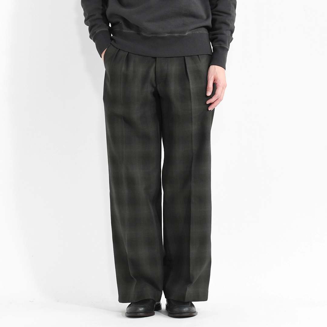 261OJ-PT04]OLD JOE(オールドジョー) Double-Pleated Smarty Trousers