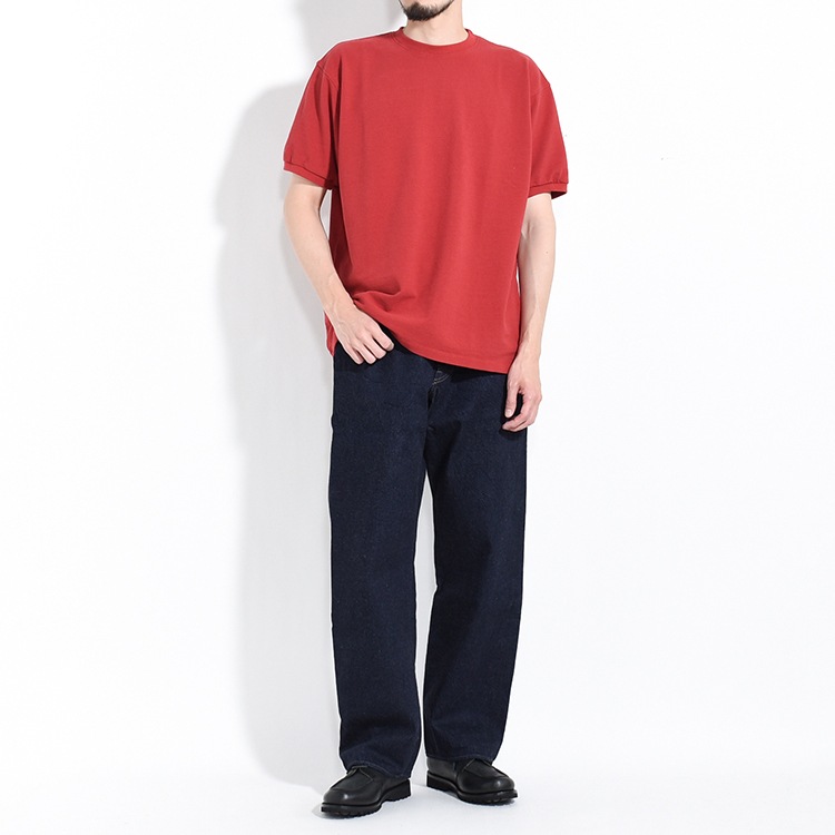 PMAT-CS03]PHIGVEL(フィグベル) Seed Stitch Short Sleeve Top
