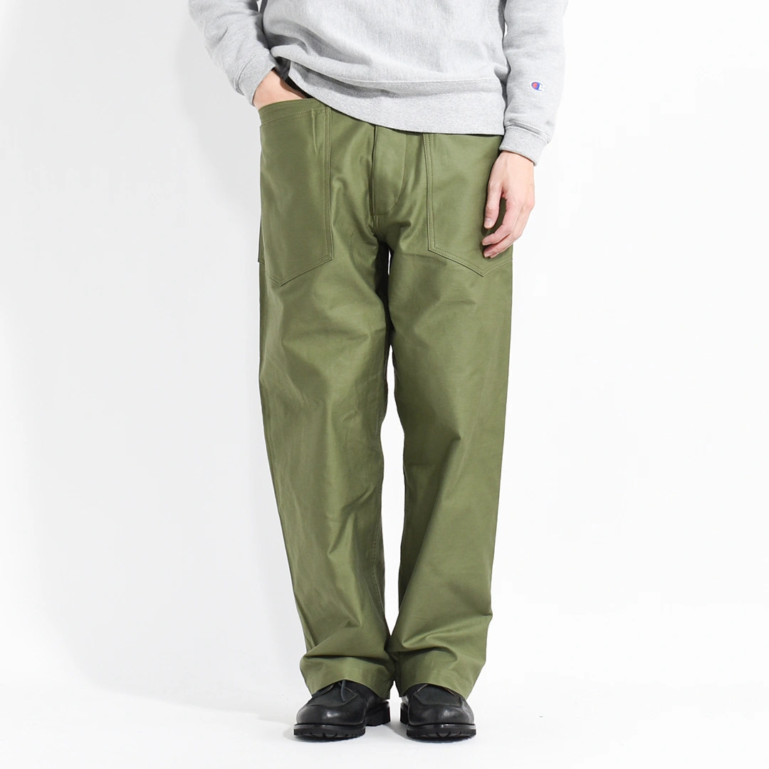 SF-252287]SASSAFRAS (ササフラス) D Scoop Pants (Dスクープパンツ