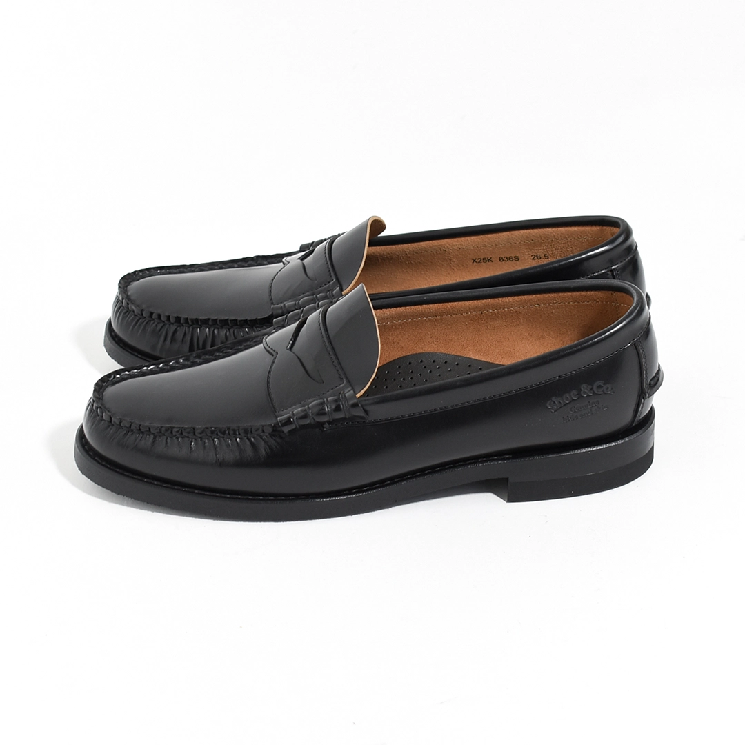 [836S]Shoe&Co. (シューアンドコー)Men’s Loafer/Hand Sewn Moccasin(メンズローファー/ハンドソーンモカシン)の商品画像